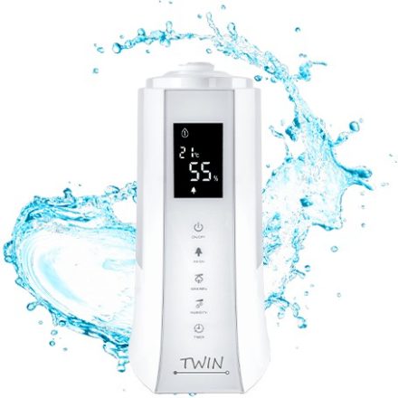 Airbi TWIN  ultrahangos párásító készülék /Fehér/