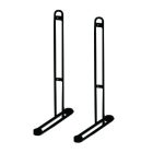 ADAX NEO tartóláb NEO NP és ADAX NEO WiFi H panelekhez, fekete