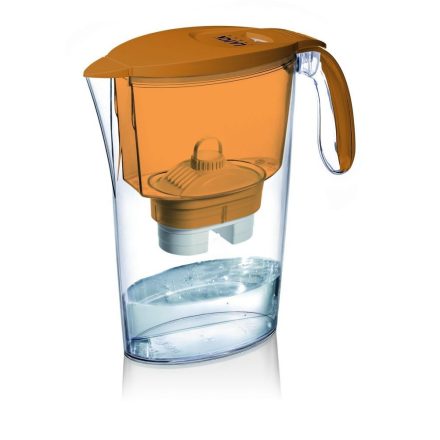 LAICA Clear Line vízszűrő kancsó, narancssárga