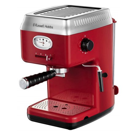 Russell Hobbs 28250-56 Retro Espresso kávéfőző, piros