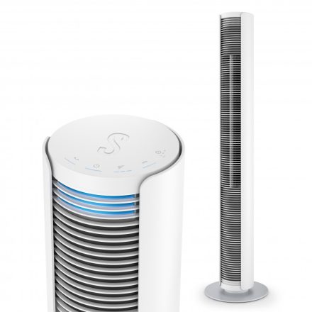 Stadler Form PETER forgó torony ventilátor, fehér - bontott csomagolású, karcmentes termék