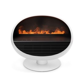  Stadler Form Erik Fűtőventilátor-Aroma diffúzor-Látvány kandalló-fehér